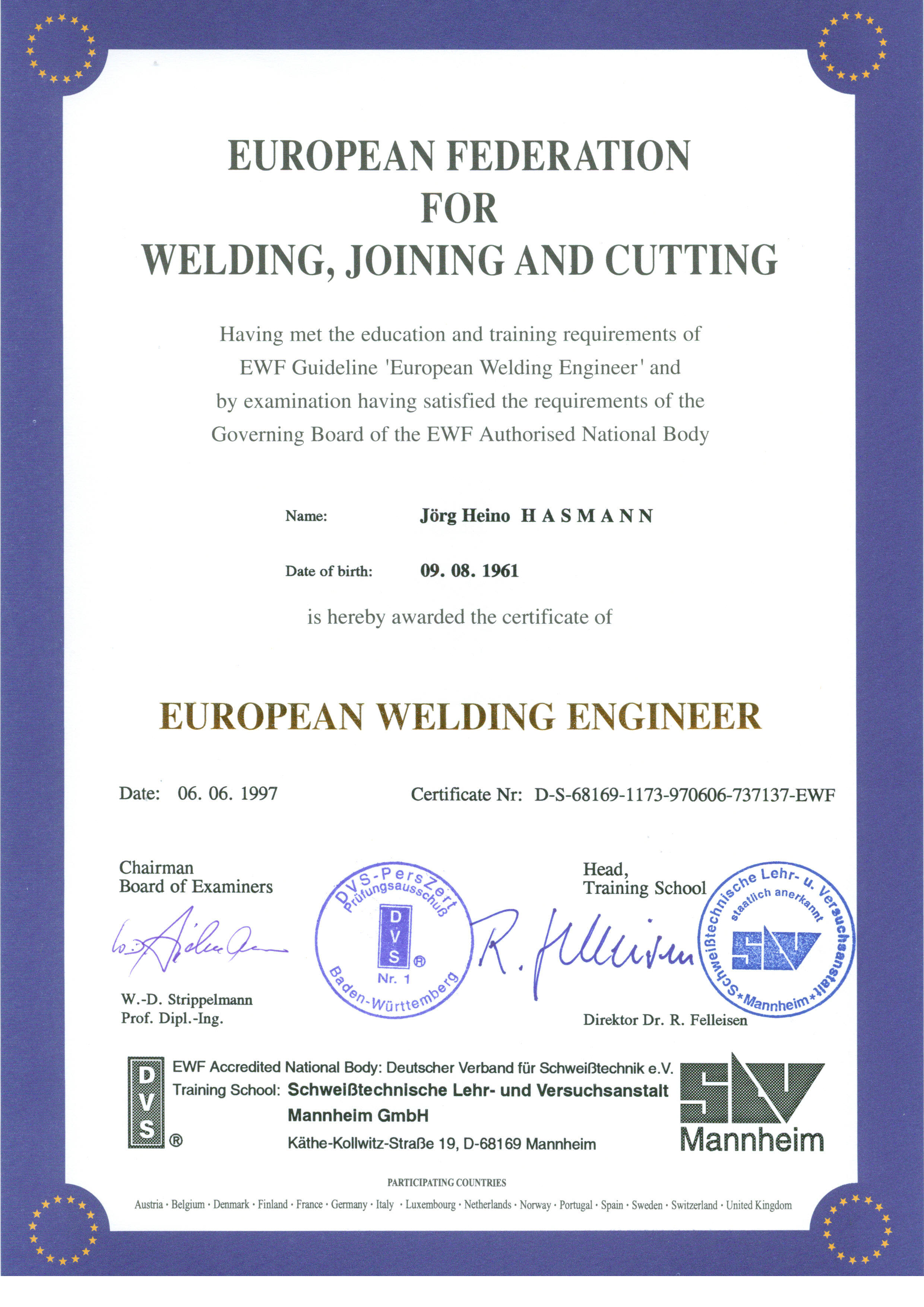 Schweißfachingenieure