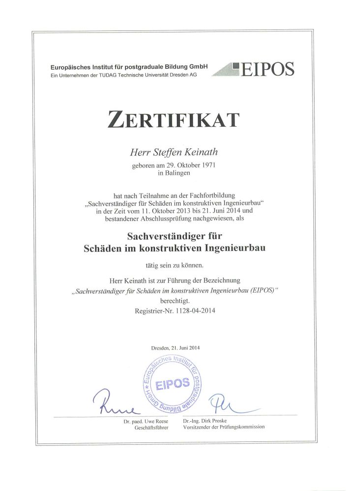 14.06.21_SKN_Zertifikat Sachverständiger f. Schäden im Konst. Ing.-bau
