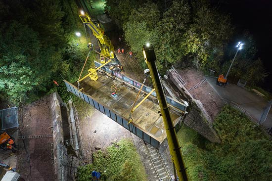 Nachtschicht in Frankfurt