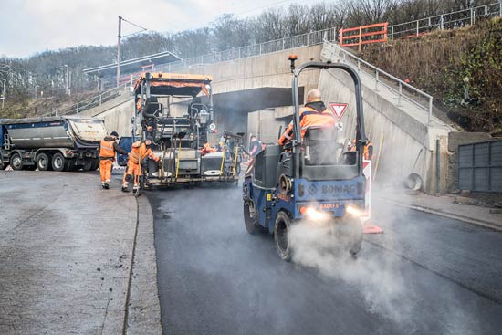Hilfsbrücke Quierschied