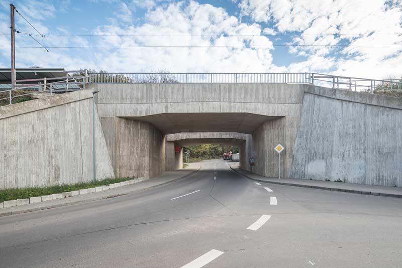 Neubau der Eisenbahnüberführung am Haltepunkt in Quierschied