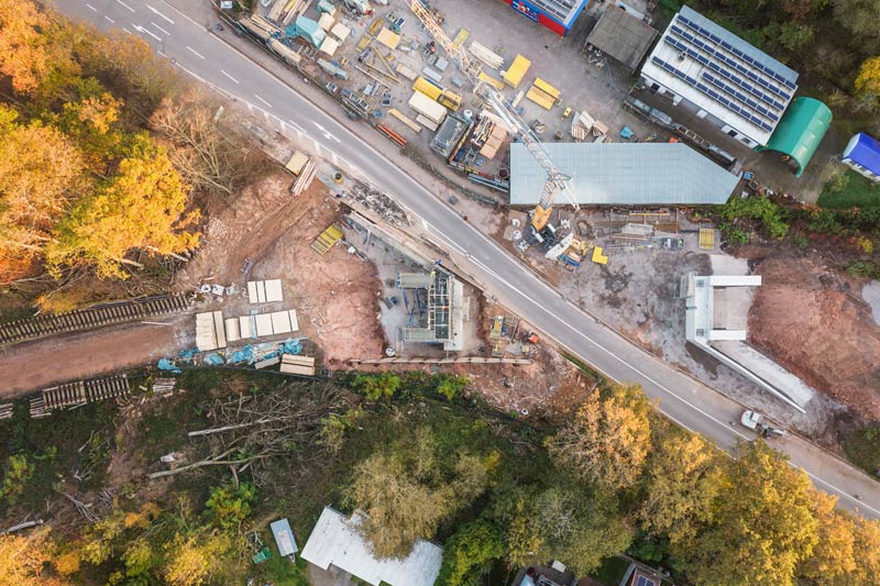 Erneuerung der Eisenbahnüberführung über die Wutach