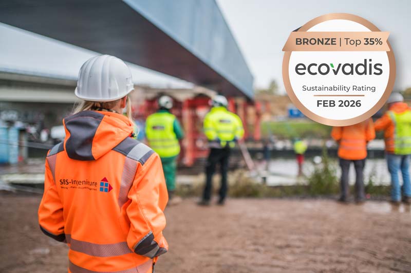 EcoVadis Bronze-Medaille für SBS Ingenieure